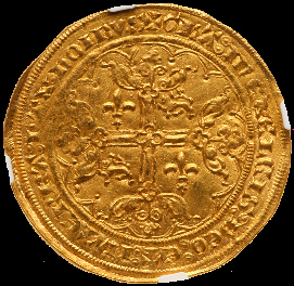 Edward III Guyennois D'Or reverse