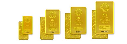 Uzbekistan gold bars
