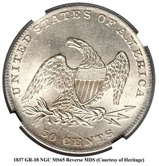 1837 Half Dollar reverse