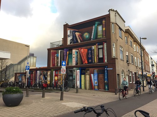 Utrecht Bookcase Mural