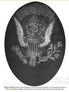 1792 Washington Oval Peace medal reverse