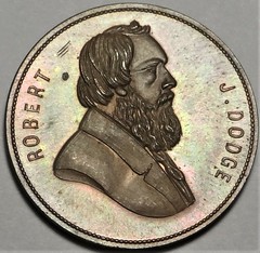 Robert J. Dodge Sage's Numismatic Gallery medal obverse