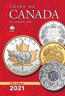 Coins of Canada 39th ed book cover