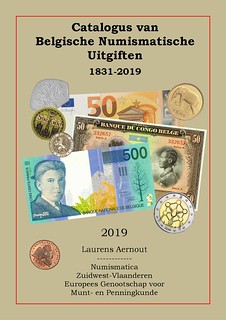 Catalog of Belgian Numismatic Issues 2019 book cover