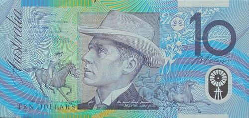 Australia-Ten-Dollars-Banknote-With-Banjo-Paterson-Portrait