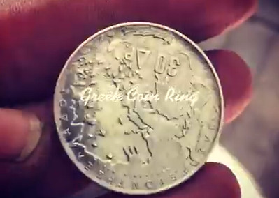 making a ring from Greek coin 1