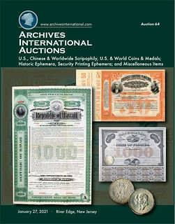 Archives International Sale 64 cover front