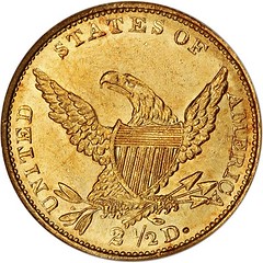 1834 Classic Head Quarter Eagle reverse