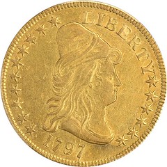 1797 Large Eagle $10 obverse