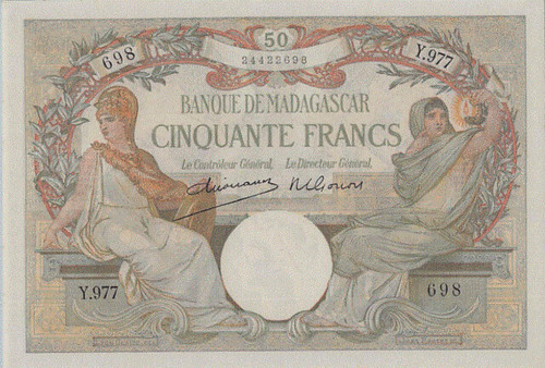 Madagascar 50 Francs