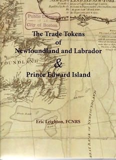 Trade Tokens of Newfoundland etc book cover