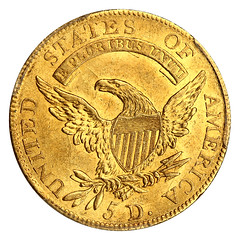 1808 Half Eagle reverse
