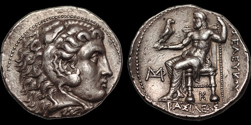 Alexander tetradrachm 7 Seleukos I Nikator