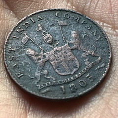 1803 East India Company Coin obverse
