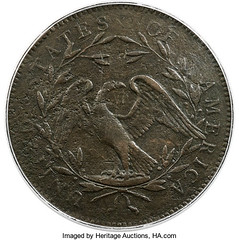 copper 1794 dollar pattern reverse