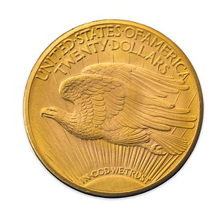Farouk 1933 Double Eagle reverse