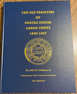 Die Varieties of US Large Cents 1840-1857 book cover