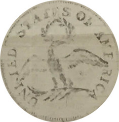 1797 BD-1 Eagle Rubbing Reverse