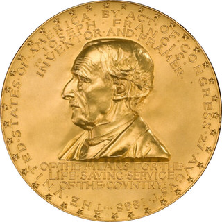 Joseph Francis Congressional Gold Medal Obverse