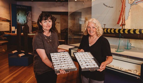 Isle of Man Viking Coin Find at museum