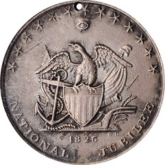U.S. Semicentennial Medal obverse