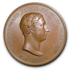 1863 Society of Arts President's Medal obverse