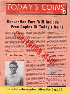 Today's Coins - front cover