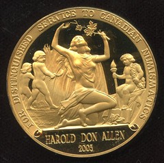 J. Douglas Ferguson Award Medal reverse
