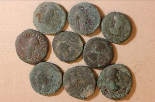 ancient Phanagoria hoard coins
