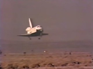 Space Shuttle landing