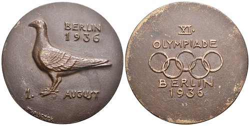Olympic medal Berlin 1936
