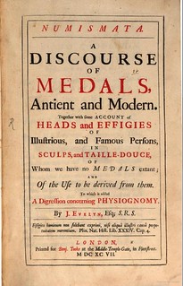 Evelyn Numismata 1697 title page