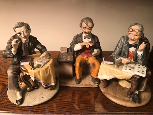O. T. Thompson porcelain Coin Collectors