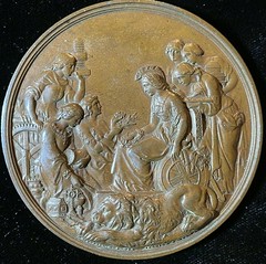 1862 London International Exhibition Prize Medal obverse