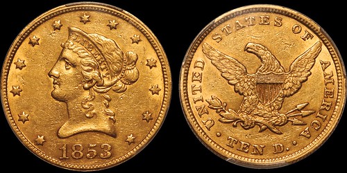 1853 Gold Eagle