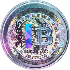 2013 Silver Lealana 0.1 Bitcoin obverse