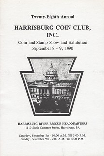 Harrisburg Coin Club 28th show program