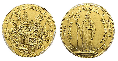 1738 Johann Anton II Gold Ducat