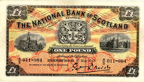 1934-42 Scotland 1 Pound