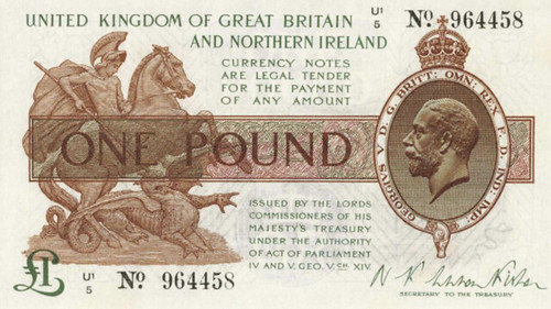 1928 Great Britain 1 Pound
