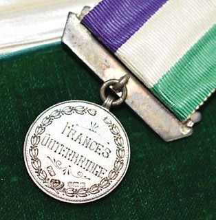 Frances Outerbridge suffragette hunger strike medal