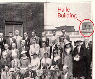 1934 ANA convention photo Halle Building