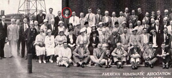1934 ANA convention photo Lloyd circled