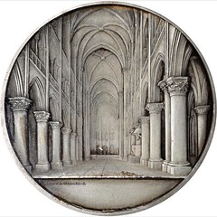 Notre-Dame Cathedral Medal reverse