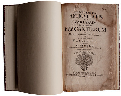 ANS Library 05 1692 Spicilegium antiquitatis