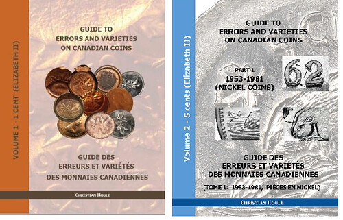 ERRORS AND VARIETIES ON CANADIAN COINS v1-2 cover