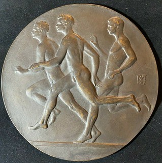 1917 Runner's Plaque obverse