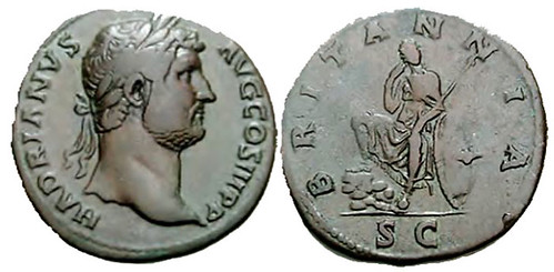 Hadrian Sestertius