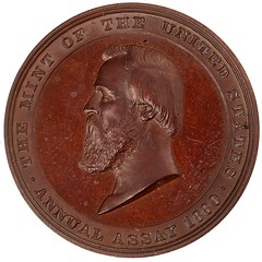 1880 U.S. Assay Commission Medal obverse