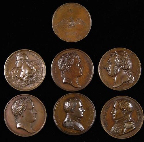 Late Napoleonic Bronze Medals